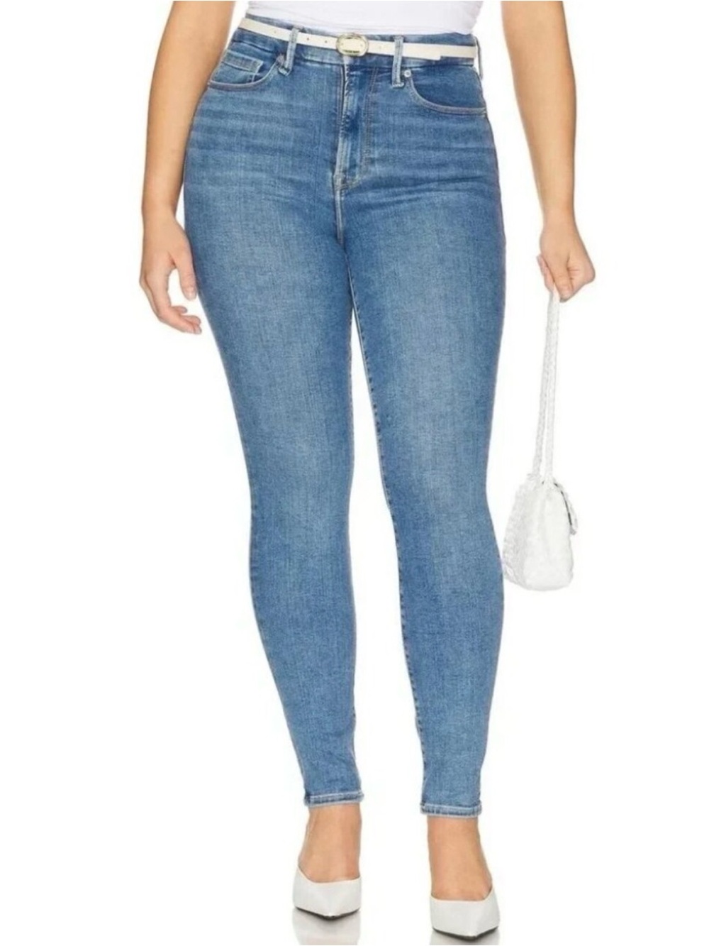 Good American Always Fits Good Legs Skinny Jeans 14-18 Plus 
Style No. GLSKAF478
